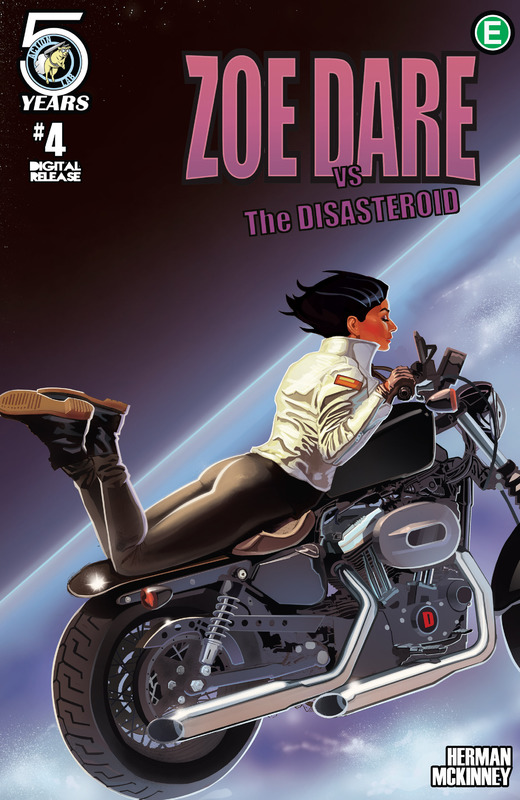 Zoe Dare vs The Disasteroid #1-4 (2016) Complete