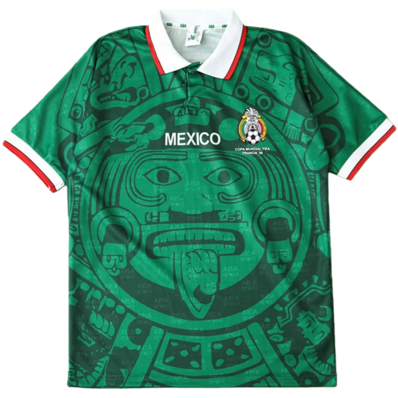 1998 season Mexico home retro Fan version