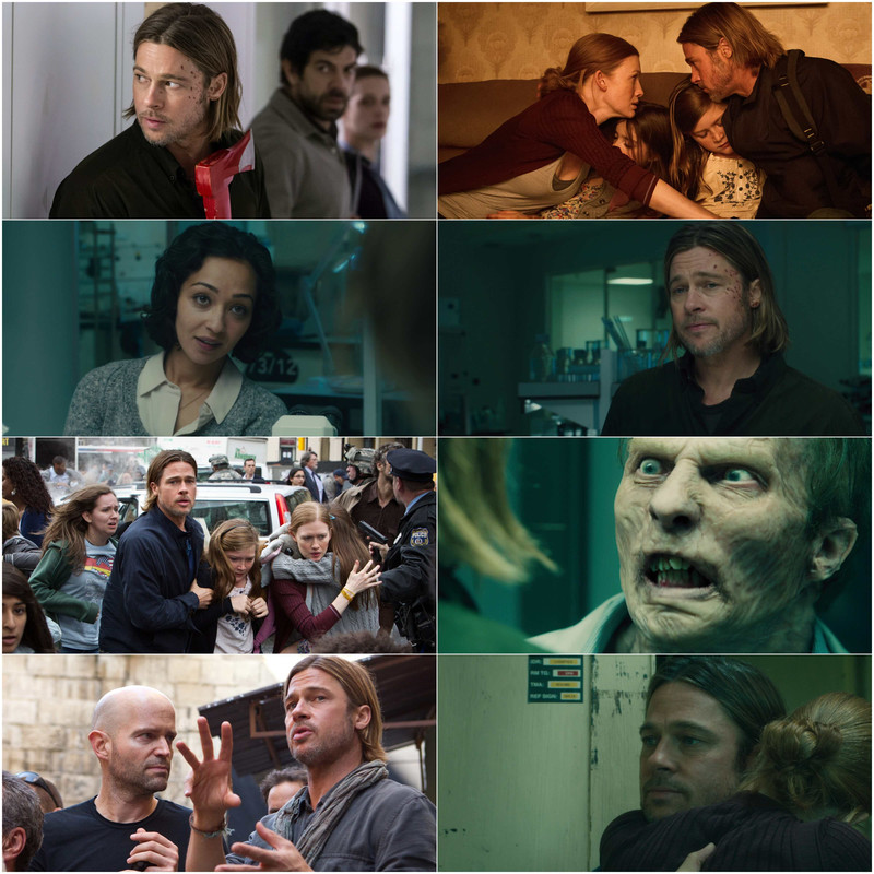 World War Z (2013) Unrated Dual Audio [Hindi & English] Full Movie BluRay ESub screenshot