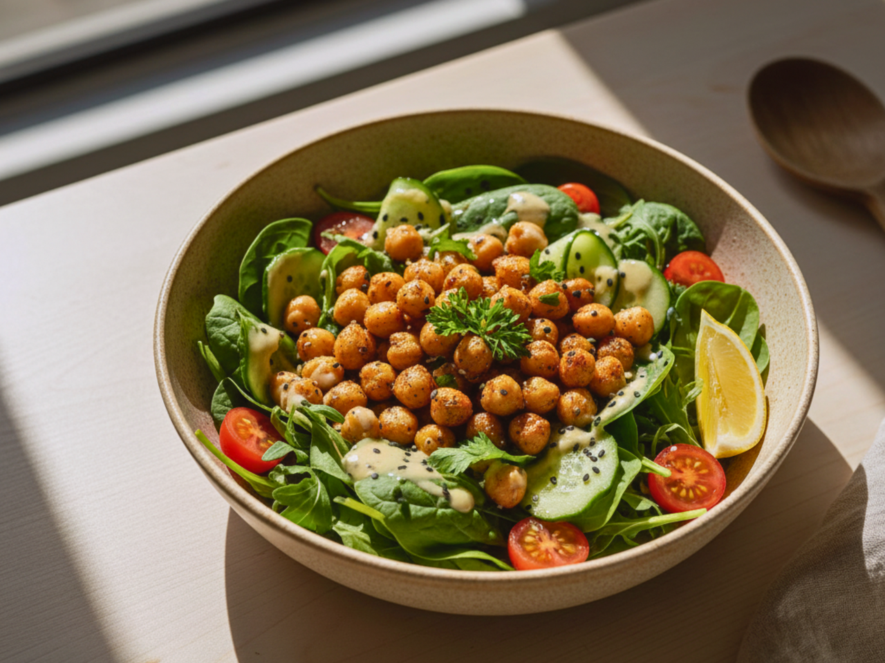Chickpea bowl