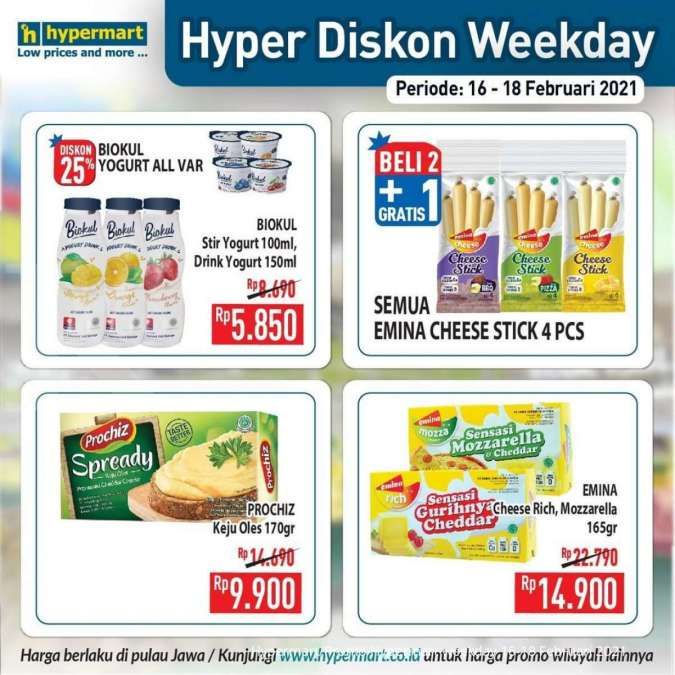 Katalog Promo Hypermart 16-18 Februari 2021