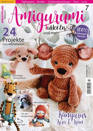 Cover: Amigurumi Häkeln Das Maschen Magazin No 07 2022