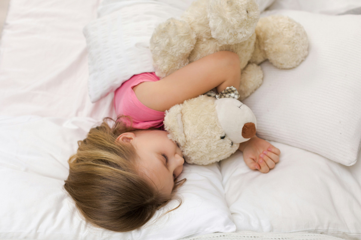 Peaceful sleeping child