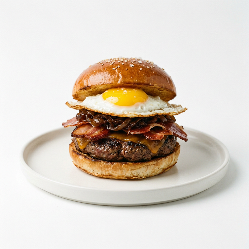 Hamburguesa Especial Migas Doradas