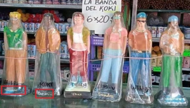 Supuestas figuras del Koki Supuestas figuras del Koki