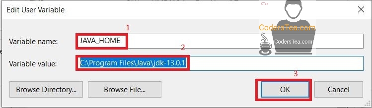 put name and value