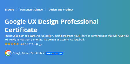 Google UX Design Professional Certificate | Coursera