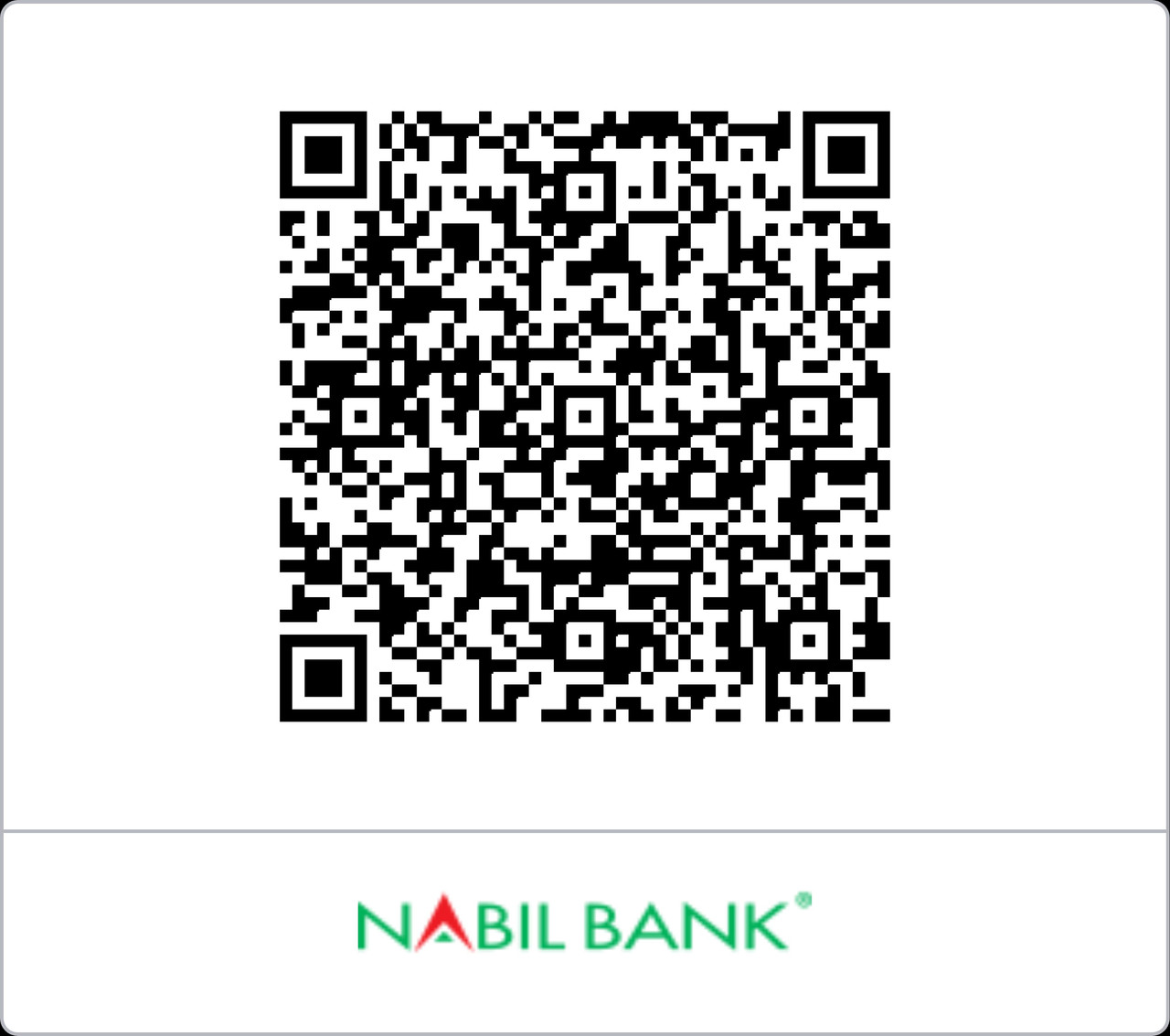 Nabil Bank QR Code