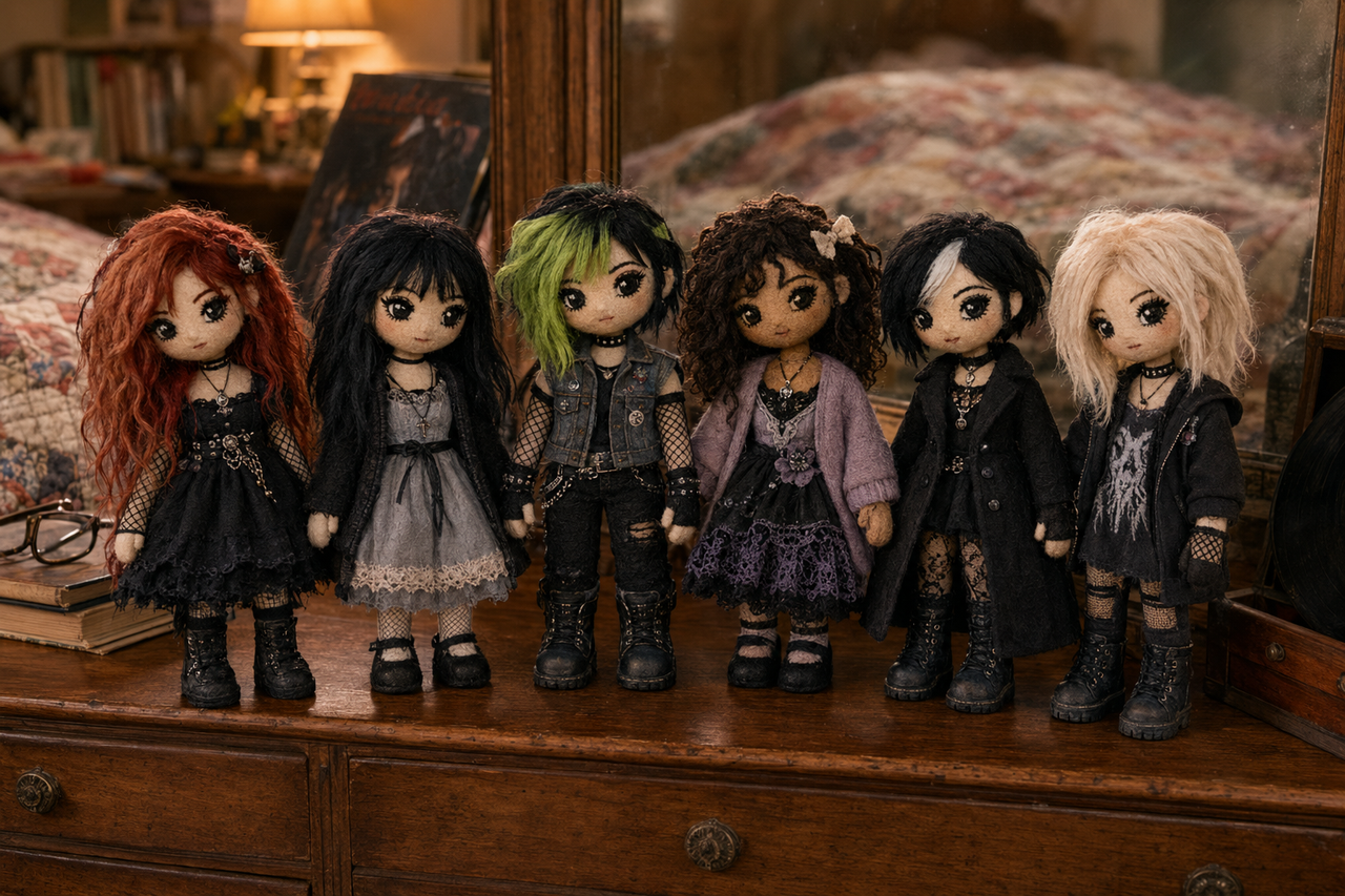 (gothling dolls)