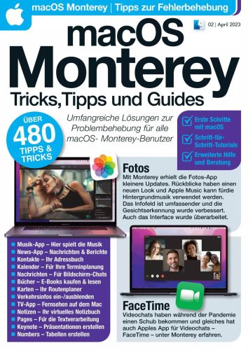 Cover: macOs Monterey Tricks, Tipps und Guides No 02 2023