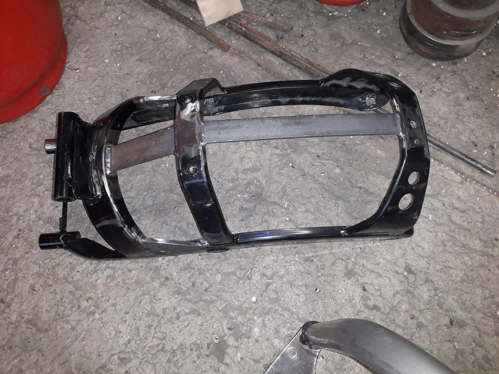 20181014_005140 Yamaha XV1700 Road Star Classic задняя рама, под