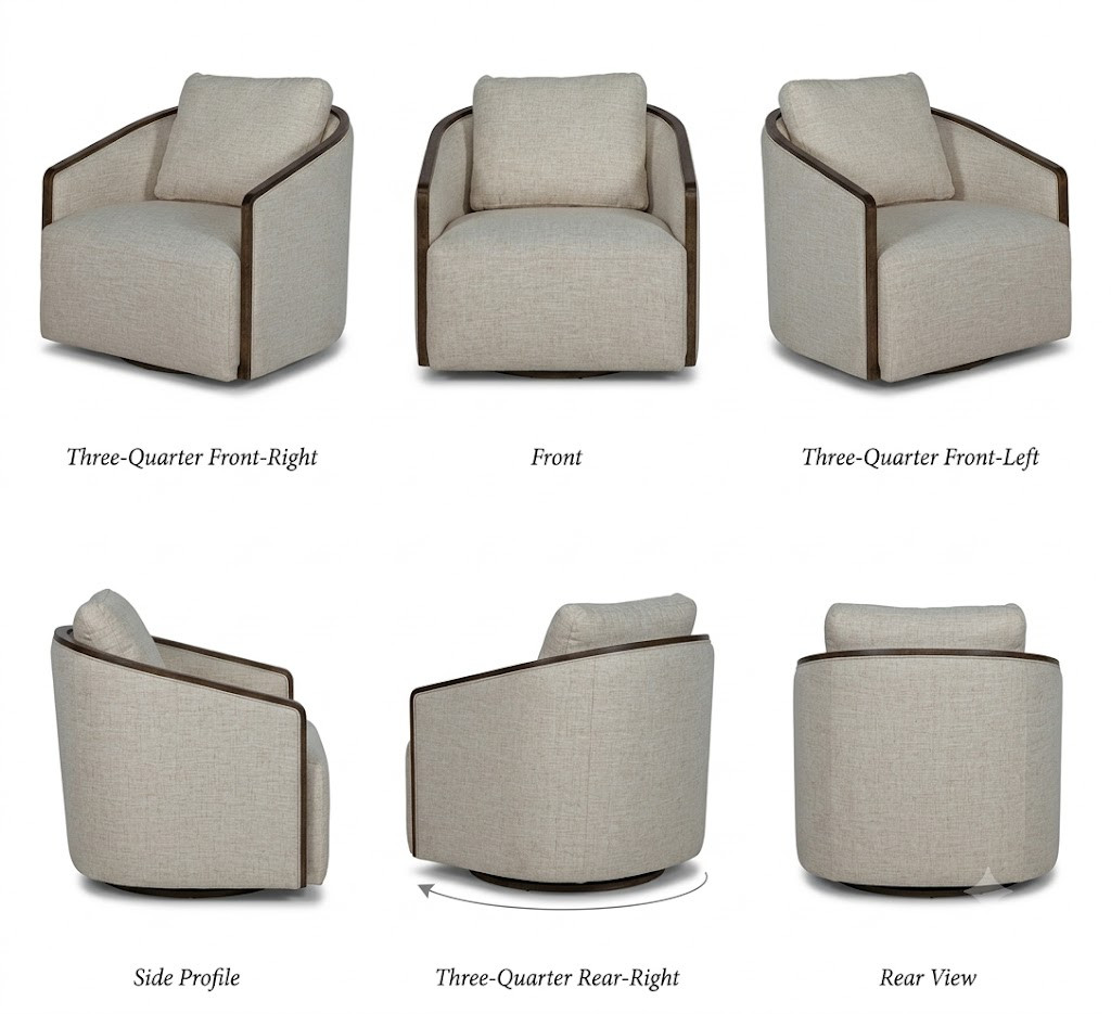 Pomona's Swivel Chair — Premium Decor SD