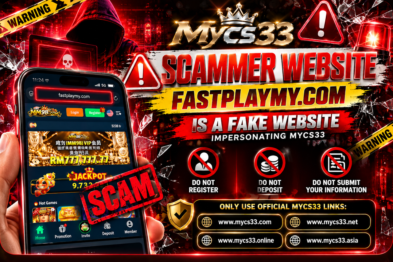 MYCS33 Scammer Website Alert
