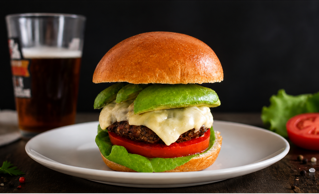 EDEN Fresh signature burger