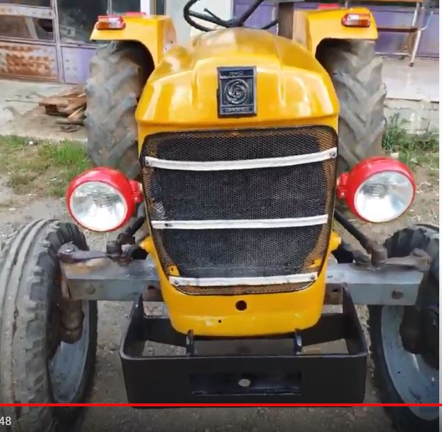 sqr tube axle front on