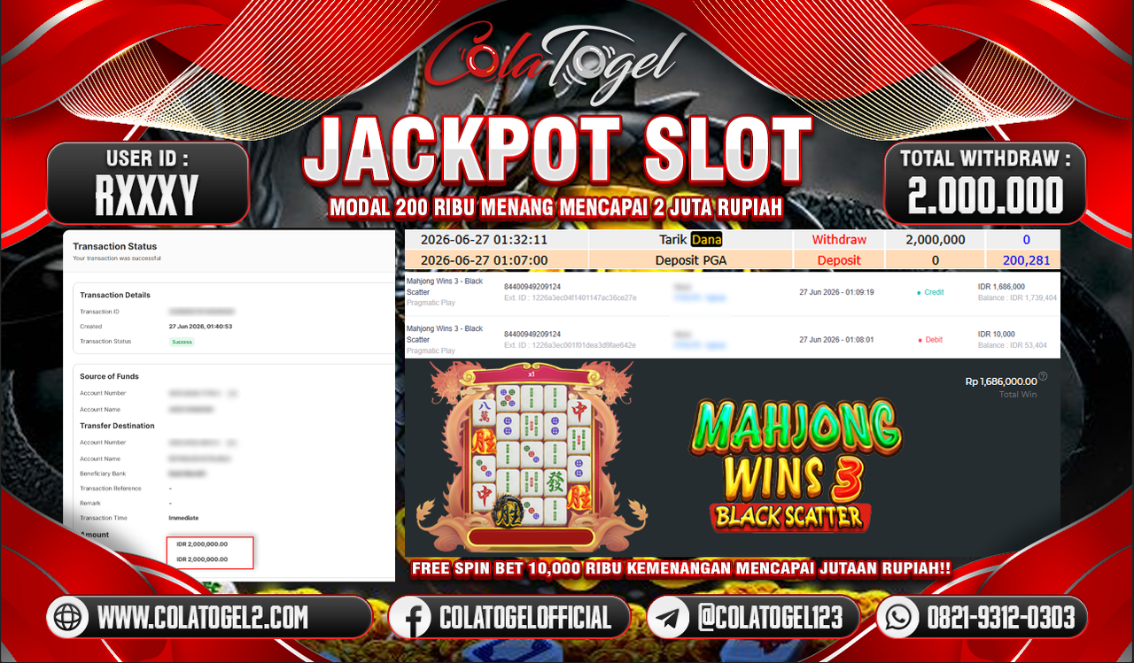 JACKPOT SLOT GACOR!!