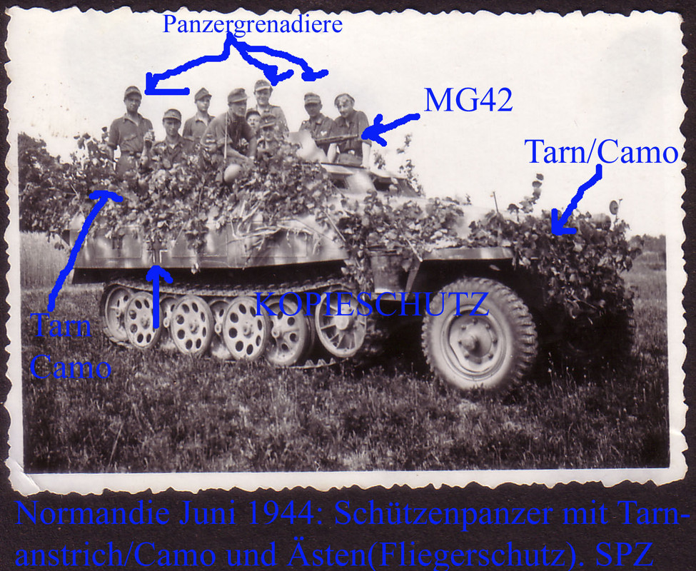 Schützenpanzer-Normandie´44,Panzer,Camo,Wehrmach