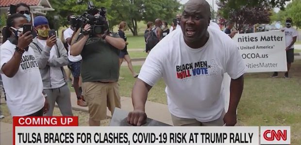 Fake News CNN Tulsa Man Angry