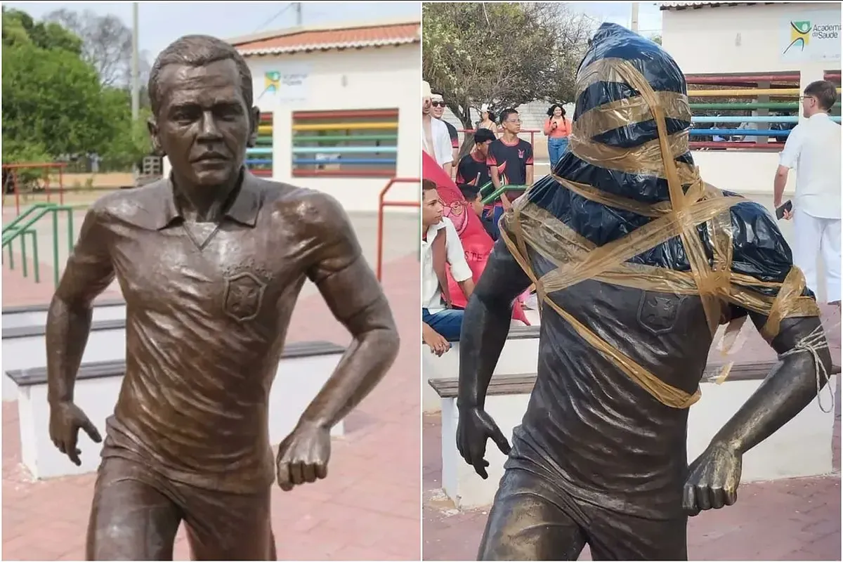 Estatua de Dani Alves en Juazeiro: Repudio tras condena por agresión sexual