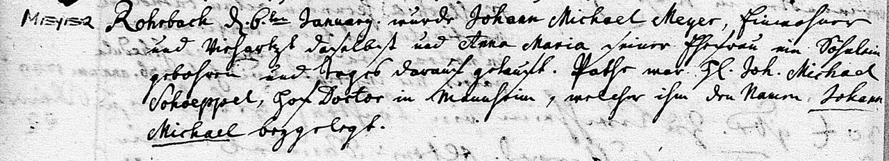 Johann Michael Meyer 06 01 1735