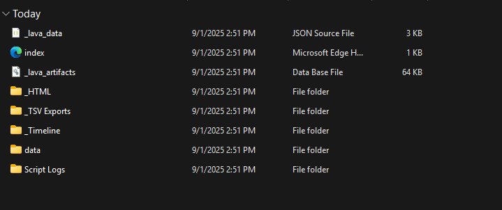 Step 1.1 Screenshot