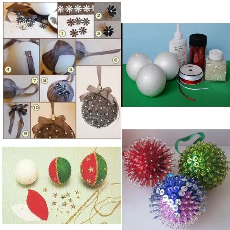 Esferas para decorar hogar y manaulidades
