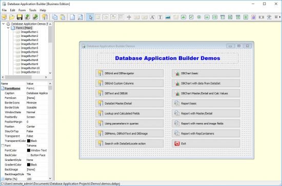 Longtion Database Application Builder 4.4.0.470 Longtion Database Application Builder 4.4.0.470