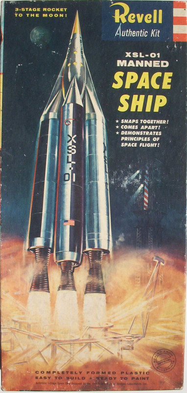 Revell 96 XSL-01 Manned Spaceship