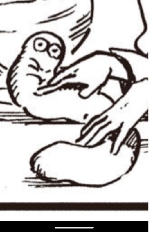 close up of brushbuddy on his back