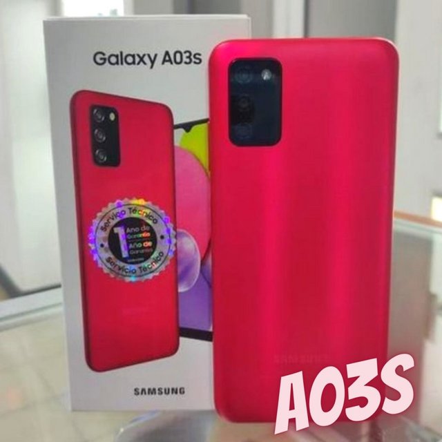 Smartphone Samsung Galaxy A03S 64GB 4GB RAM Câmera Tripla + Selfie 5MP Tela Infinita de 6.5″