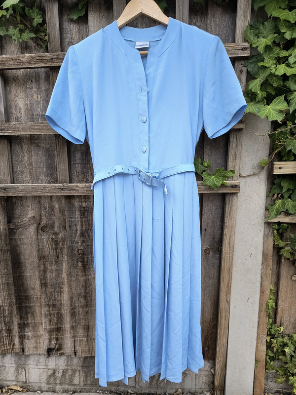 Blue Belted Traditional Dress - Adult 08