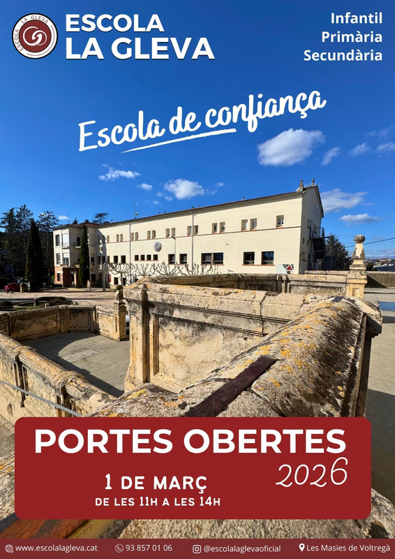 Cartell Portes Obertes