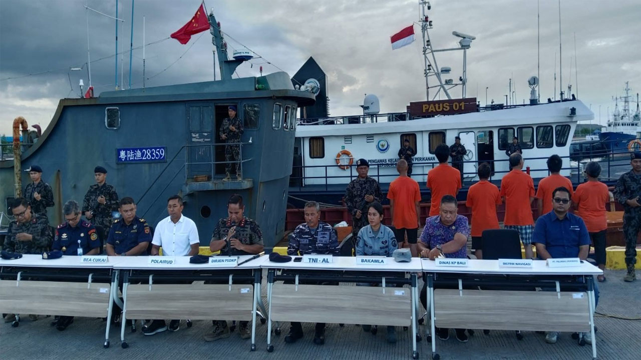 Kapal Ilegal China di Perairan Bali