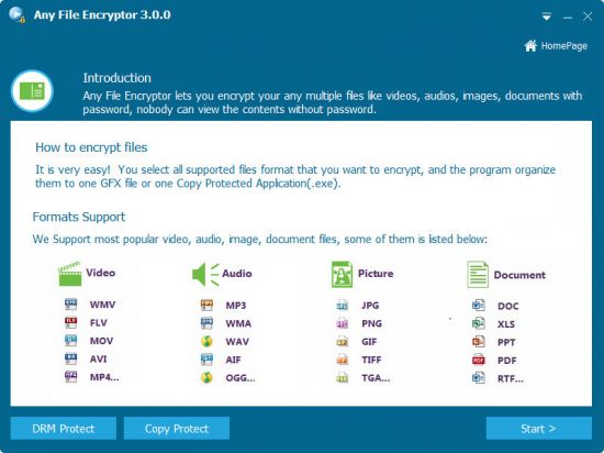 GiliSoft Any File Encryptor 3.2