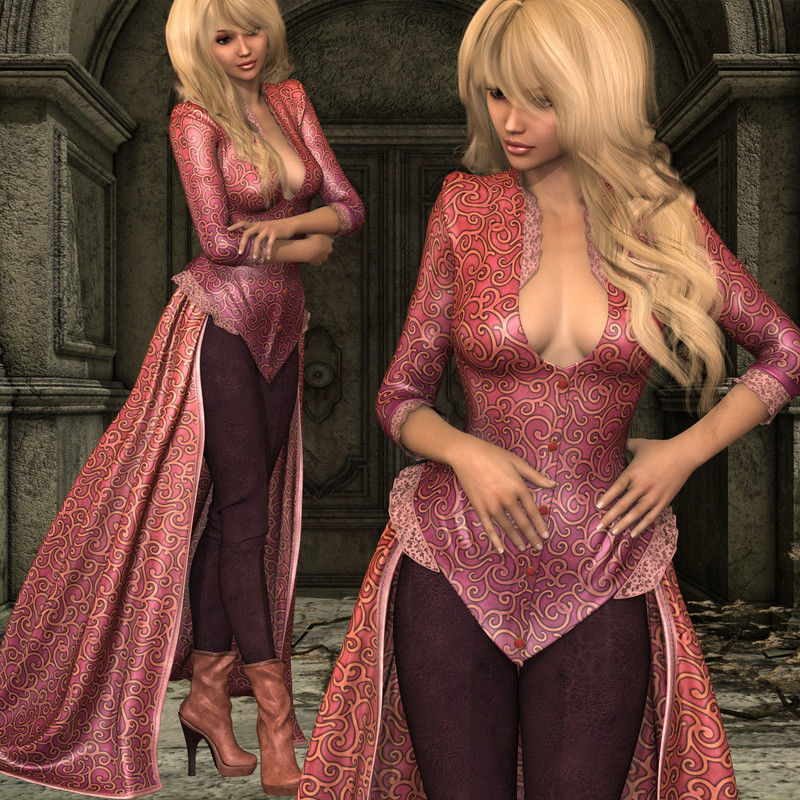 WICKED - Centigrade Outfit for Genesis 2 Female(s)