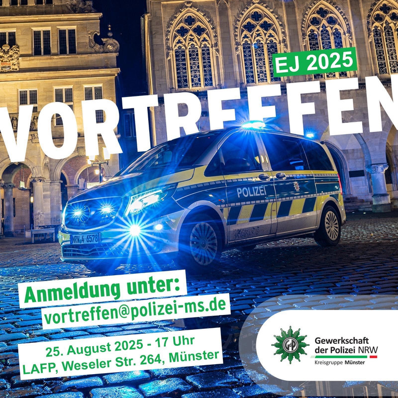 Vortreffen GdP Münster 25.08.25