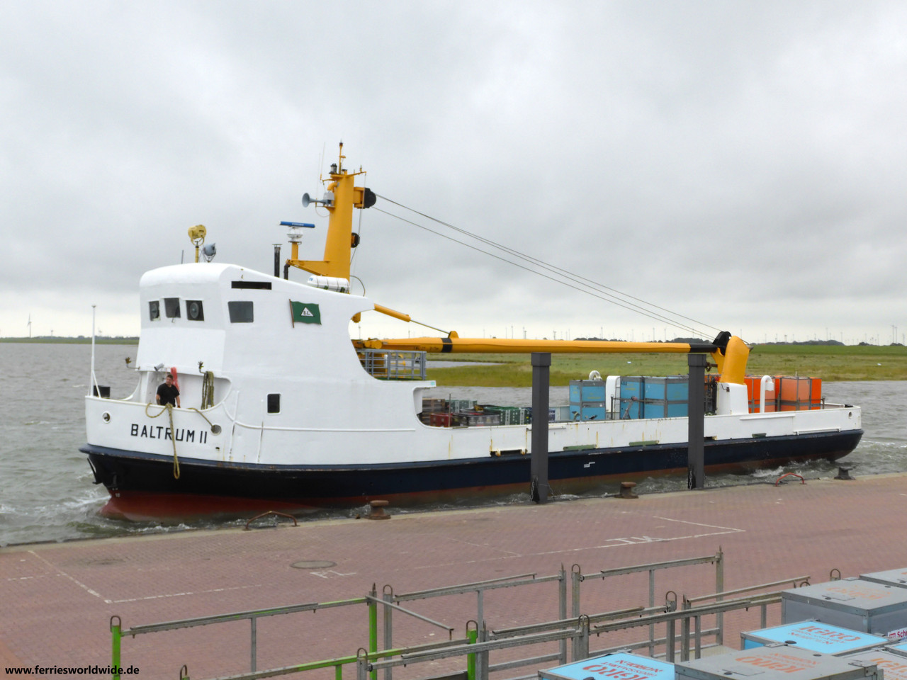Baltrum Linie Frachtfähre Baltrum II 2