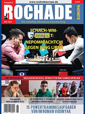 Miesięcznik Szachowy "Rochade Europa" - Maj 2023
