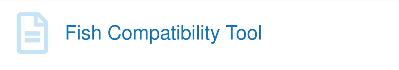 Fish Compatibility Tool