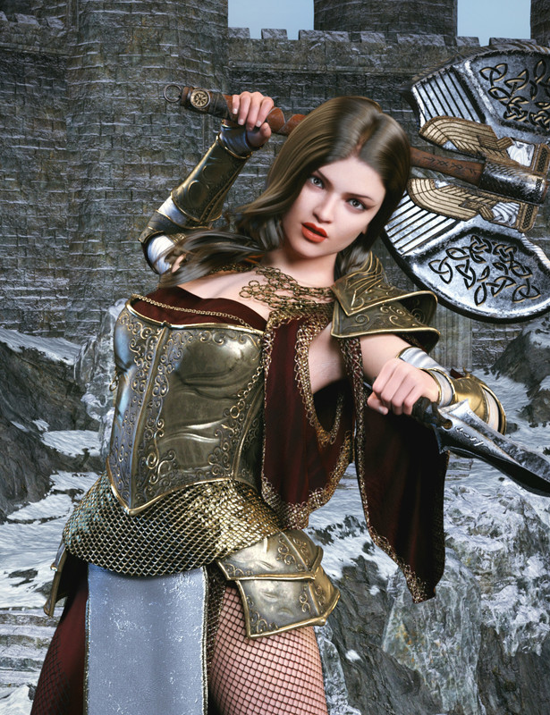 Weon HD Character and Hair for Genesis 9