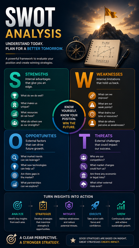 SWOT Analysis Poster Generator