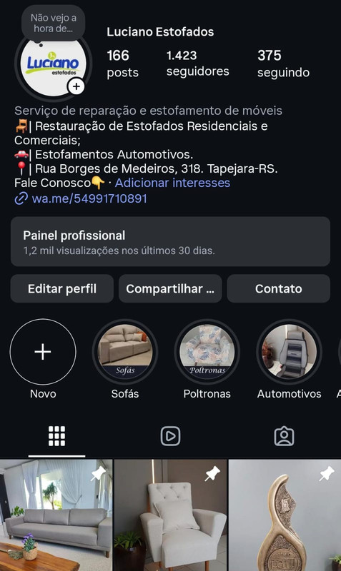 Instagram Luciano Estofados
