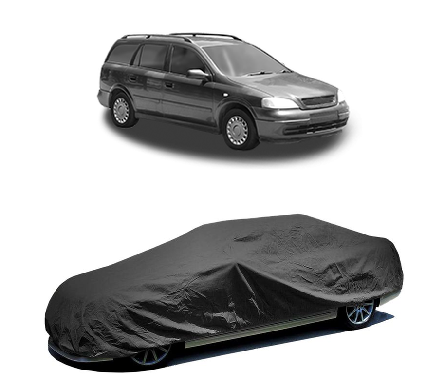 Husa tip prelata auto pentru OPEL ASTRA G CLASSIC Caravan (F35) 2004 - 2009,culoare negru, material textil impermeabil, rezistanta la intemperii praf UV, CARPASSION Husa Protectie