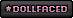 dollfaced pink gray black