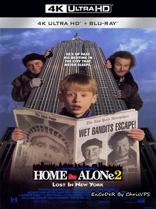 Kevin sam w Nowym Jorku / Home Alone 2: Lost in New York (1992) PL.HDR.2160p.BluRay.AC3-ChrisVPS / LEKTOR