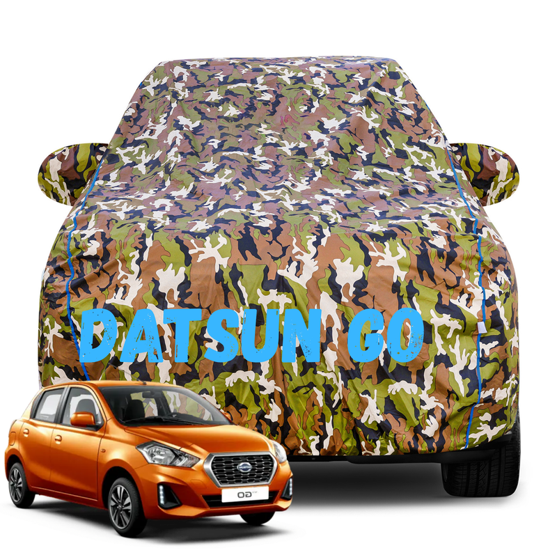 Datsun Go Army Car Cover