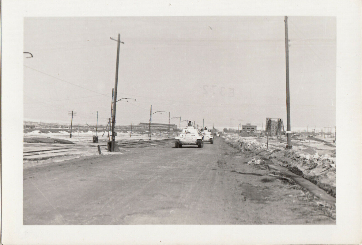 Wehrmacht Rußland deutsche Panzer III lange 5cm Kanone wintertar