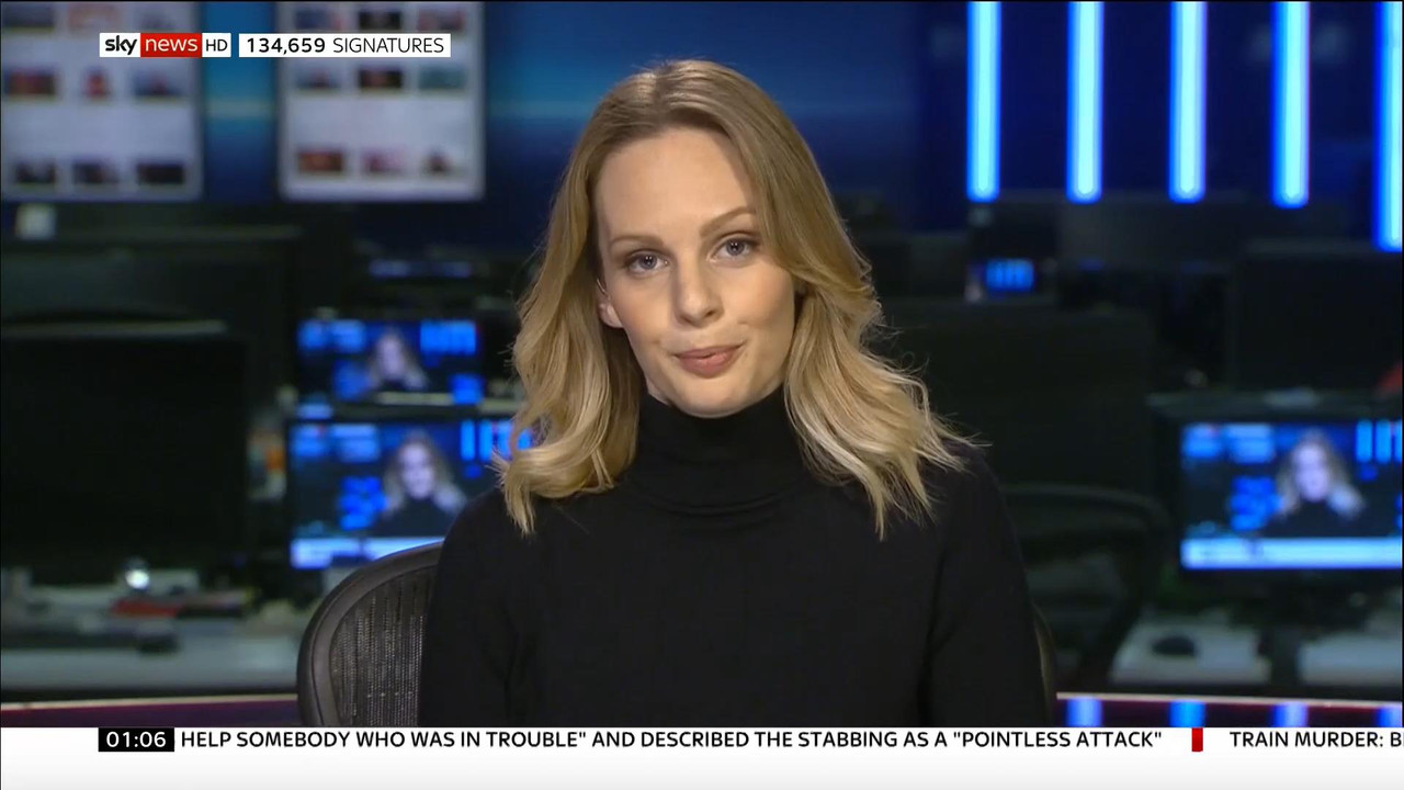 06 January - 01.00.00 - Sky News. News reports on the big storie