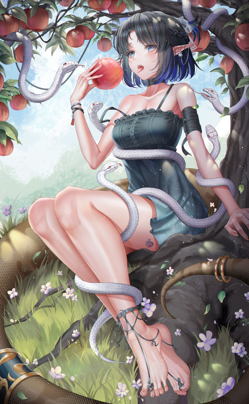 eunectes-arknights-drawn-by-yf-hbyg-b76691f5d6ff91eecc69d49b5412960f-1