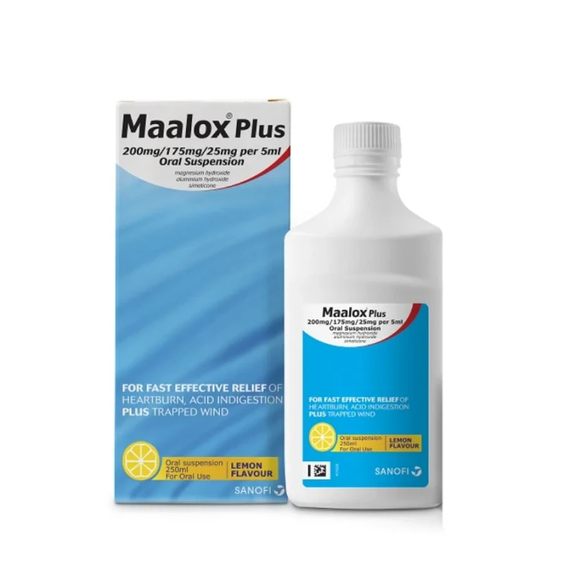 Maalox Plus Syrup 250Ml